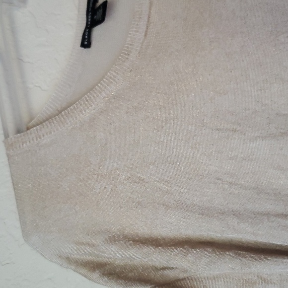 Black Label by Chicos gold short sleeve blouse size 3 (XL/16) - Picture 4 of 14